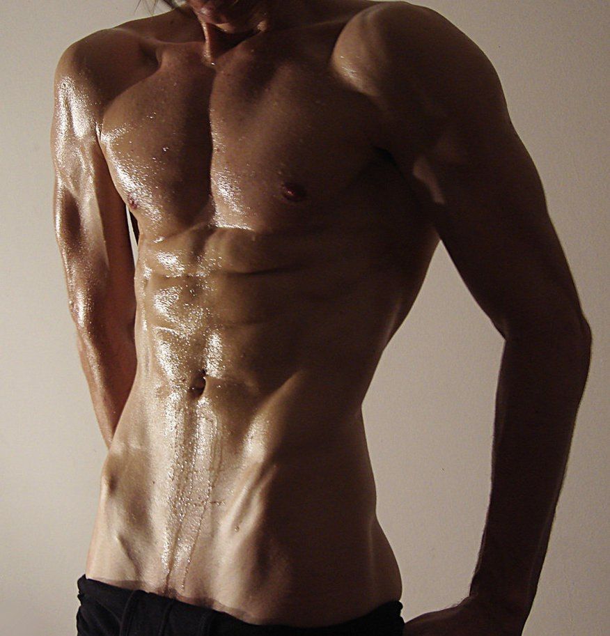 attractive male body